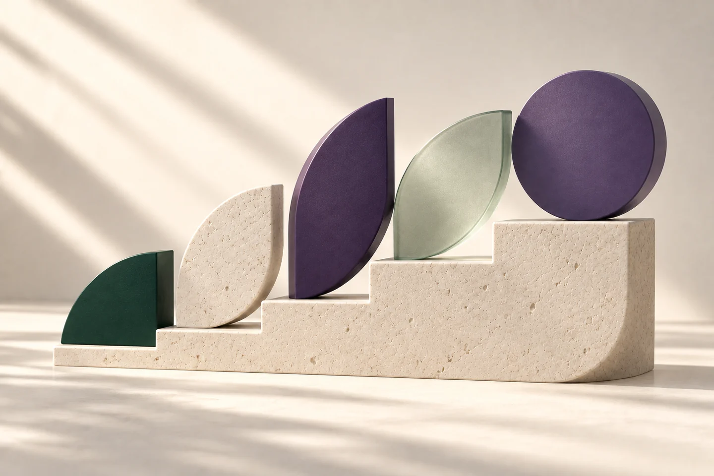 Cinq volumes progressent par étapes sur un socle commun.